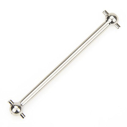 Dogbone Universal Drive Joint Cup Shaft 61mm Steel Silver for RC Hobby Model Car HPI HSP,COJOYS,4PCS (Silver)