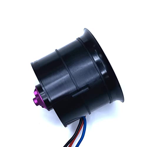 EDF 70mm pro CCW 4S 2800KV 12 Blades 16.8V Electric Ducted Fan, Hobby RC Jet Engine Propeller, RC Car Parts High Speed Brushless Motor, Remote Control Model Replacement Airplane Parts DIY - color: EDF 70pro CCW, size: 4S 2800KV
