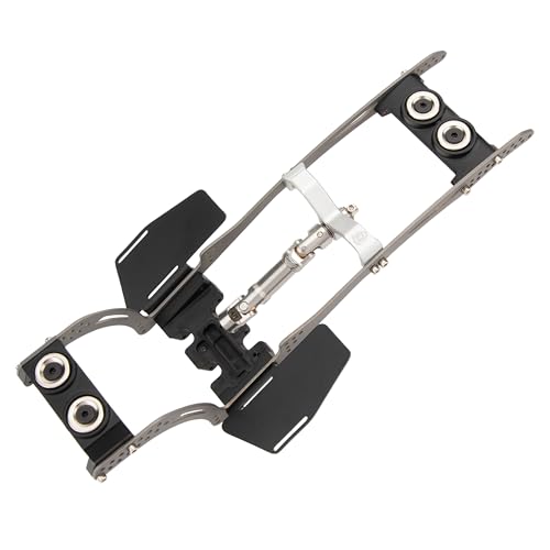 MEUS RACING Titanium LCG Chassis MD24 Chassis for Axial SCX24 1/24 RC Crawler Upgrades (MD24 Chassis) - color: Md24 Chassis