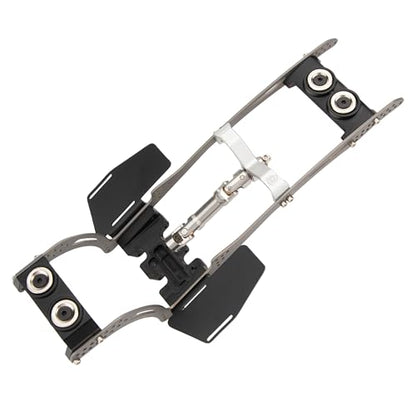 MEUS RACING Titanium LCG Chassis MD24 Chassis for Axial SCX24 1/24 RC Crawler Upgrades (MD24 Chassis) - color: Md24 Chassis