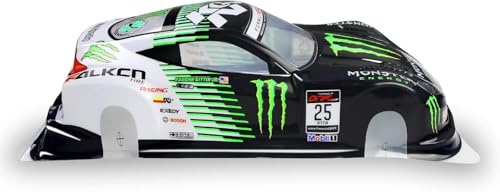 1/10 Scale RC Printed Drift Racing Touring On Road Car PVC Body Shell, Monster - style: Monster-KGN Body Shell