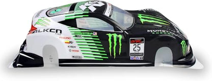 1/10 Scale RC Printed Drift Racing Touring On Road Car PVC Body Shell, Monster - style: Monster-KGN Body Shell