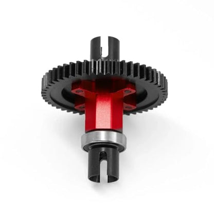 RC Crawlers Spare Parts For Traxxas 4WD Sledg W170 1/8 Metal 52T Slipper Clutch Center Diff Straight Shaft RC Car Upgrade Parts Accessories(Red) - color: Red