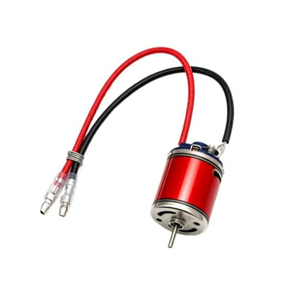 Generic 370 Brushed Motor for 1/16 1/18 1/24 RC Car & Boat | 370 comes with an external brush motor and stainless steel accessories(35t)