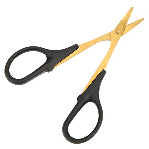 RC Scissors, Car Truck Shell Curved Scissors Model Body Cutting Trimming Accessory Tool RC Body Reamer Hole Puncher Curved Straight Scissors for RC Car