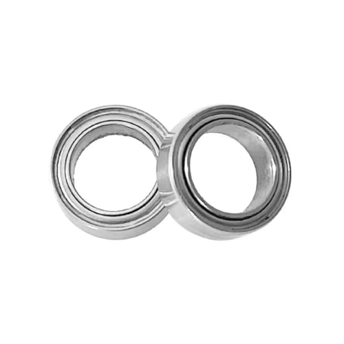 8pcs R168Z Bearing RC Car Upgrade Parts, Front Steering Cup and Rear Hub Bearings, for Hyper Go H14BM H16BM H16GT H16DR H16PL MJX 1/16 1/14 Series SCY 16101 16102 16103 RC Car (8PCs) - color: 8pcs