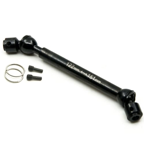 RC Drive Shaft Steel Front & Rear Driveshaft 88-115mm & 122-151mm | For Axial SCX10 III AXI03027 Base camp 1/10, RC Crawler Car, Upgrade Part