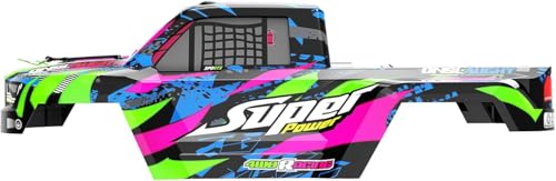Hosim X08 RC Car Body Shell X07 X08 X07W RC Truck Replacement Parts X8-CK04 X08 RC Car Accessories（Pink）