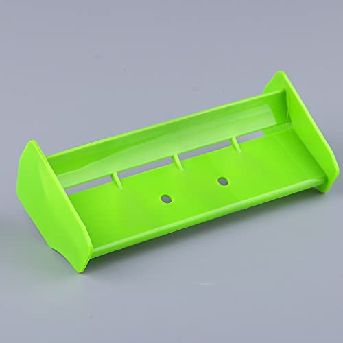 Replacement Part For 1/10 Rear Spoiler Tail Wing For 94106 94107 94166 RC Racing Car Off-road Buggy Truck - (Color: Green) - color: Green