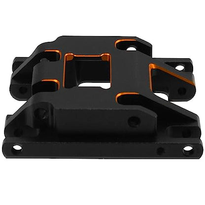 Aluminum Transmission Plate Metal Chassis Skid Plate Compatible with Traxxas 1/18 TRX4M Bronco Defender Rc Crawler Car