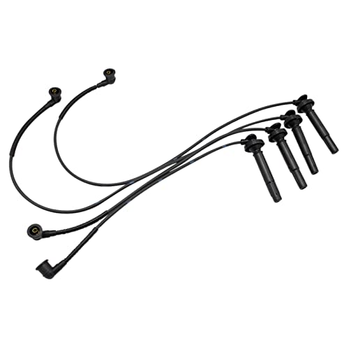 TRQ Engine Ignition Spark Plug Wire Kit Set - style: IWA69009