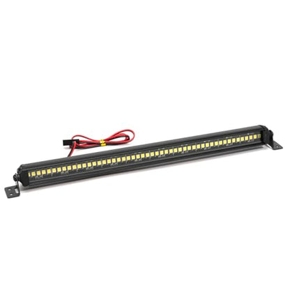 RC Lights Bar 50 LED 8.4" Metal Roof Lamp Light Kit for Axial SCX10 TRX4 TRX6 FSM FCX10 Arrma 1/8 1/10 Scale (CL06)