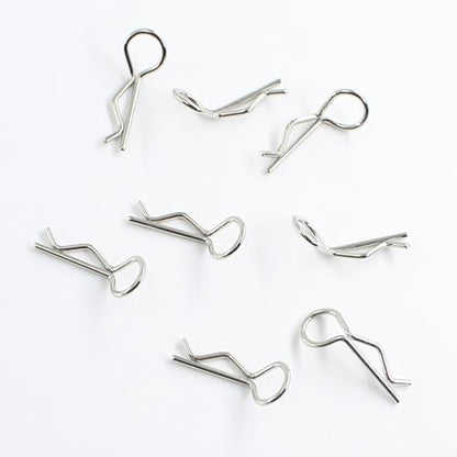 DYNWAVE 8 Pieces RC Car Body Shell Clips Update Parts Lightweight R Clips Accessory for 16103Pro 18103Pro 16301 1/16 1/18 RC Vehicles