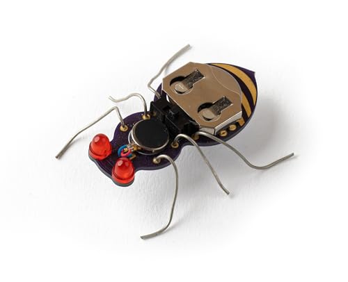 Jitterbug Soldering Kit | DIY Electronics Projects for Beginners | STEM Practice Science Project | Electronic Vibration Motor Circuit Boards with Battery - style: Individual Pack
