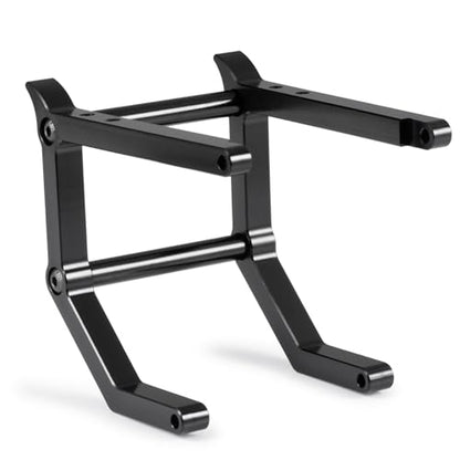 Aluminum Alloy Front and Rear Bumper Mount RC Crawler Car High Simulation CNC Metal Servo Mount Bumper Set Compatible with 1/10 Tamiya Clod Buster-4×4×4 RC Car Upgrade Parts