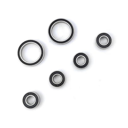 6Pcs Front Rear Alex Wheel Hub Ball Bearing Kit for Traxxas 1/7 UDR | 5102A,5180A,Traxxas 1/7 Unltd. Desert Racer Alex Wheel Hub Ball Bearing Kit, Racing Truck,Rc Car Part