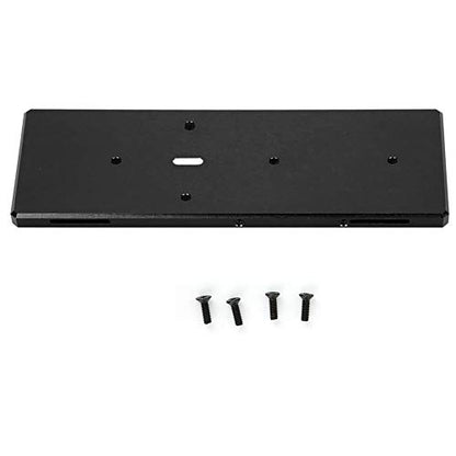 RC Battery Tray with Screw, Aluminum Alloy Replacement for RGT EX86100 1/10 RC Car, Lightweight and Durable Battery Mount for RC Vehicle (Black 680022BL) - color: Black 680022bl
