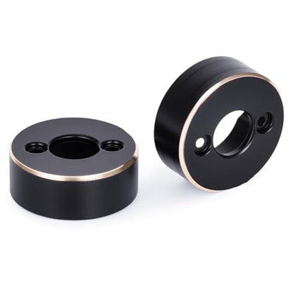 Brass Steering Knuckles Rear Hubs Weights Diff Covers for 1/30 RC Crawler AXIAL SCX30 Ford Bronco 4X4 Jeep Wrangler JLU Upgrades (Rear Axle Weights) - color: Rear Axle Weights