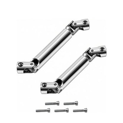 Stainless Steel Center Drive Shafts for Redcat Ascent-18 Rc Car Upgrade Parts Crawler Accessories 1/18