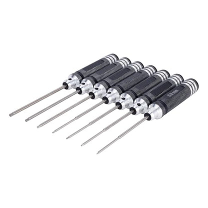 RC Hex Screwdriver Set 0.9mm - 3.0mm Allen Wrenches,Repair Tools Hexagon Screw Driver Kit for Traxxas Arrma Axial Losi Redcat RC Quadcopter Helicopter FPV Racing Drone - color: 8pcs Kit