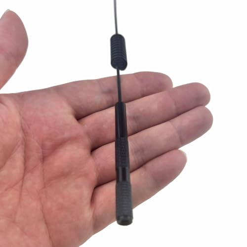1/8-1/10 RC Antenna with Pirate Flag RC Car Parts RC Decoration for 1:8-1:10 RC Crawler Axial SCX10 90046 TRX-4 TRX4 D90 D110 Tamiya CC01 (2pcs 330mm/13 Inch)