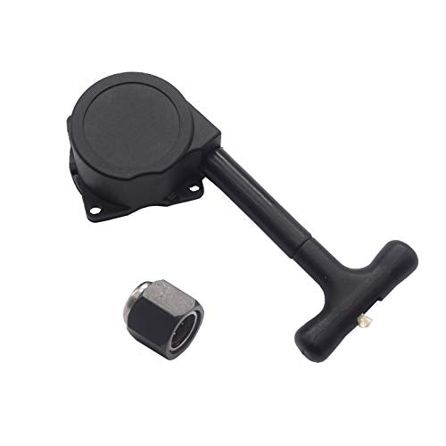 RC R020 Engine Pull Starter & 12mm One Way Bearing R025 Hex Nut Compatible with HSP Redcat Himoto Traxxas 1/10 RC Nitro Car Vertex VX 16 18 SH 21 Engine