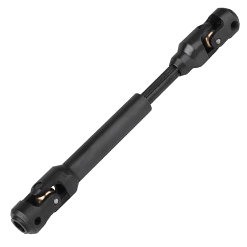 2pcs Hobbyfire 1/10 RC Crawler Drive Shafts Steel Universal Joint Driveshaft Heavy Duty for Axial SCX10 II III TRX4 Redcat Gen8 Gen7 Element Upgrades Parts(104-148mm) - style: 104-148mm