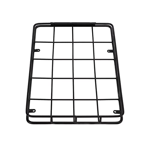RC Car Roof Luggage Rack, Iron Luggage Carrier, SCX10 1/10 RC Crawler Model Tray for RC Car Enthusiasts, Model Car Accessories, Outdoor, Off-Road, Racing