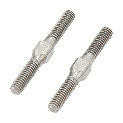 RC Turnbuckle Link Steel 2 - Pack | Heavy - Duty Tie Rod for ARRMA Granite/Big Rock/Senton 1/10 Scale RC Cars | M4 Thread Adjustable Linkage Kit