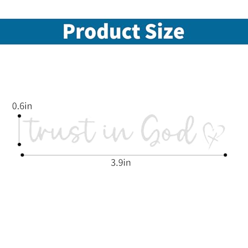 3 Pcs Love Cross Rearview Mirror Window Sticker,Tension Resistant Rear Windshield Body Decorative Sticker,Waterproof Self-Adhesive Decoration,Fits for Most Cars Trucks Suvs (White)