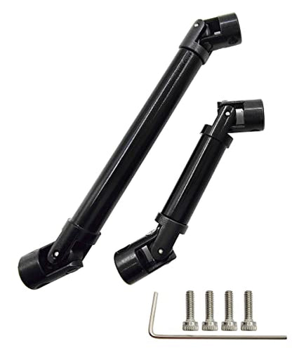 Steel RC Drive Shaft for 1/24 SCX24 AXI00002 JLU AXI00001 C10 Upgrate | SCX24 Driveshaft Hardened Steel Upgrade Parts,High Strength,Wear Resistant,CNC machined - size: For SCX24 C10