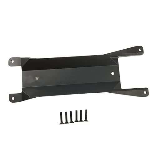 Aluminum Chassis Brace Plate for 1/16 Mini Maxx 4WD RC Truck (Black) | Monster Truck,Upgrade Parts,CNC Machined,High Strength,Precision Fit,Lightweight,Durable Aluminum - color: Black