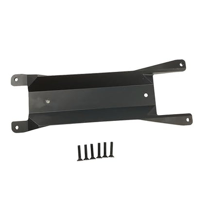 Aluminum Chassis Brace Plate for 1/16 Mini Maxx 4WD RC Truck (Black) | Monster Truck,Upgrade Parts,CNC Machined,High Strength,Precision Fit,Lightweight,Durable Aluminum - color: Black