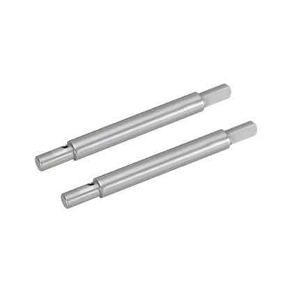 INJORA Stainless Steel Rear Portal Axle Shafts for 1/18 RC Crawler Redcat Ascent-18 Upgrade - size: Rear