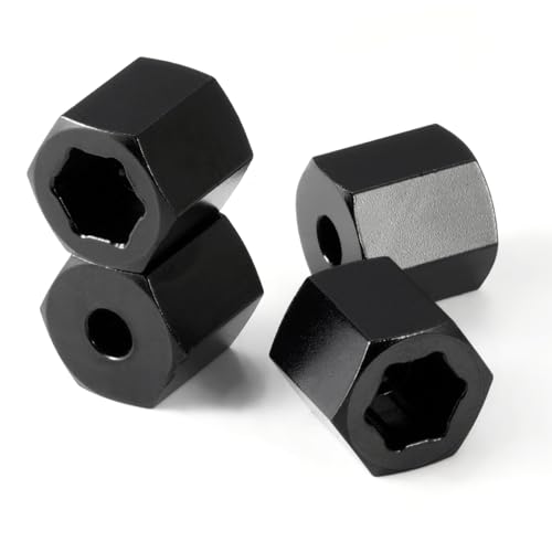 7mm to 12mm Wheel Hex Hub Adaptor for 1/16 Losi,1/16 Summit, E-Revo RC Car(12mm)