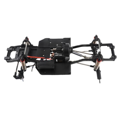 HUIOP Chassis Frame, 313mm Wheelbase Chassis Frame for 1/10 AXIAL SCX10 II 90046 90047 RC Crawler Climbing Car DIY