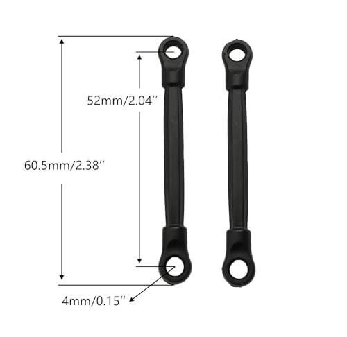 Shock Absorption Connecting Rod PX9200-17 & Steering Linkage PX9200-19 for 1:10 1:12 PX9200 9201E 9203E 9205E 9206E 9200E Trucks 200E 210E Brushless RC Cars
