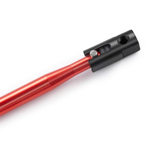 Aluminum Center Driveshaft Upgrade Parts, Red | For Tra-xxas 1/10 Slash 4X4 RC Car - color: Red