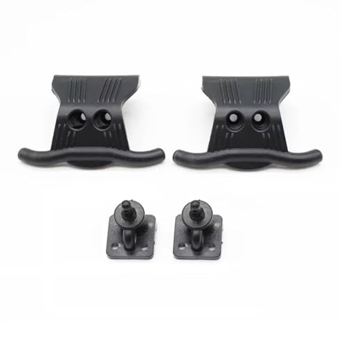 rc car Damper Compatible with Wltoys 284161 1/28 RC Car Spare Parts Accessories 2 Set Front Bumper and Body Mount Post
