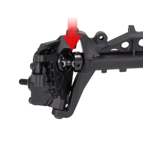 RC Car Repair Kit for SCX10 III AR45P 1/10 RC Car Crawler Steel Constant Velocity Driveshift 3-Joint CVD with Bearing Offset Portal Axle Upgrade