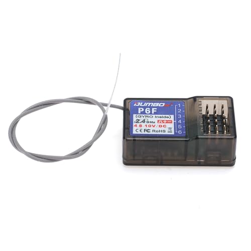 (2 PCS) DUMBORC P6F Receiver RC Remote Receiver for RC Cars