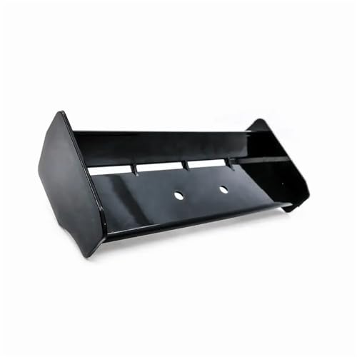 Rear Wing Tail Wing Body Spoiler 06021 Compatible Spare Parts Compatible With 1/10 Off Road Buggy Racing Cars(BLACK) - color: Black