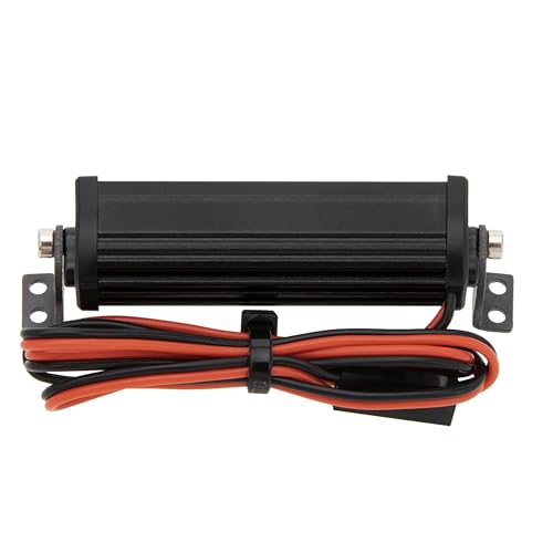 MEUS RACING RC Car LED Lights Roof Light Bar Kit - 1/10 1/8 Scale RC Crawler Upgrades for Axial SCX10, Wraith, Traxxas TRX4, TRX6, Redcat Gen8 (45mm, 4 Beads) - size: 45mm, 4 Beads
