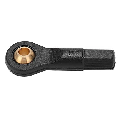 Alomejor 10pcs Rc Tie Rod End Adjustable Rc Ball Linkage Rod End Set 2.5mm Aperture Servo Links Tie Rod Set for 1/10 Rc Car