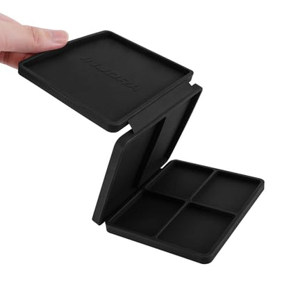 INJORA Portable Tri-Fold Silicone Tool Tray, Parts Tray (108x88mm)