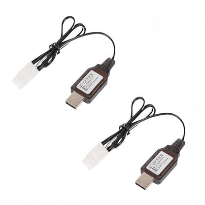 9.6V Tamiya Connector 9.6V USB Charger Cable for Nerf Rival Airsoft NiCd/NiMH Battery Charging Cable for RC Car 9.6V Charger