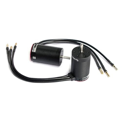 3660SL G2 Sensorless Brushless Motor 3660 3150KV/3700KV 2-3S RC Car Motor for 1/10 Scale RC Trucks & Monster Trucks (3660 3700KV) - size: 3660 3700KV