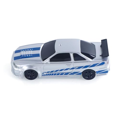 TOUCAN RC HOBBY 1/43 RC Racing Car R34 Radio Controlled High Speed Drift Vehicle 4WD RTR Mini Car 2.4G Radio Battery Gifts for for Ages 14+ - color: 4304a