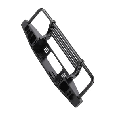 1 10 RC Crawler Adjustable Metal Front Bumper Heavy Duty Collision Accuracy Upgrade Parts Replacement Accessory for Axial SCX10 II 90046 90047 Defender Vehicle