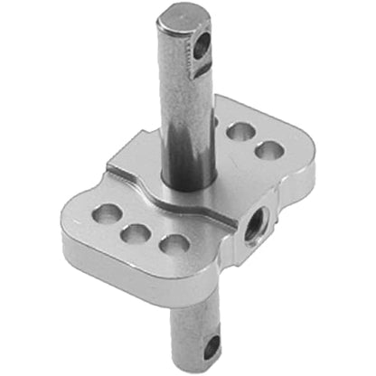 Aluminum RC Differential Locker Spool 2WD Diff Locker Mounts Upgrades Part Compatible with 1/10 Traxxas Slash 2WD Rustler Stampede 2WD Bandit 2WD 1/10 RC Car (Silver) - color: Silver